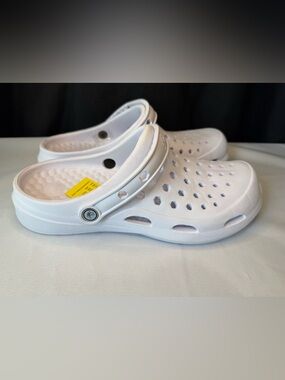 Joybees Women’s White Comfort Slip-On Active Clog Size 11 NWT